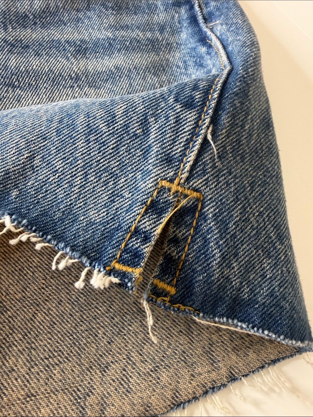 Universal Thread Denim Shortalls Distressed Large - Picture 11 of 13